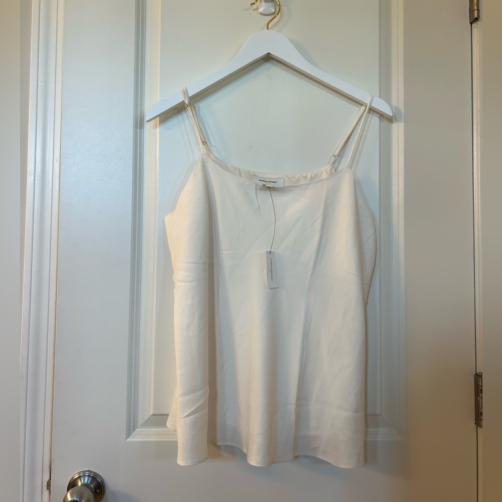 Banana Republic Ivory Camisole Top